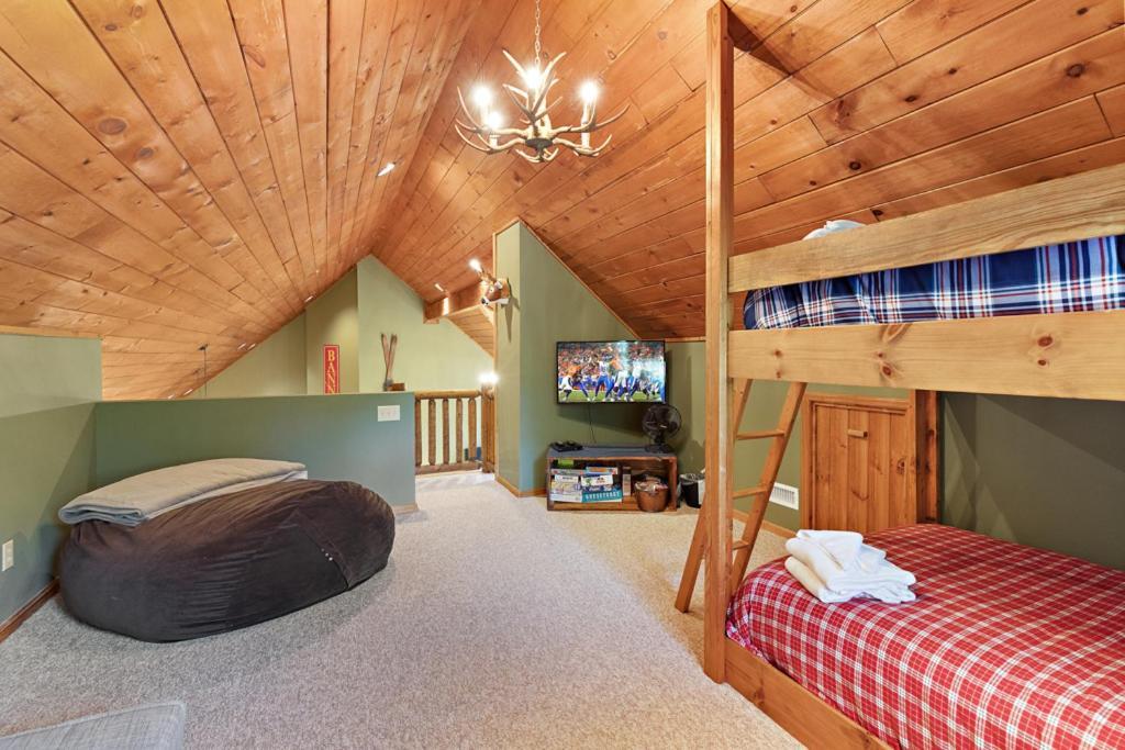 Lucky Bear Cabin Banner Elk Eksteriør billede